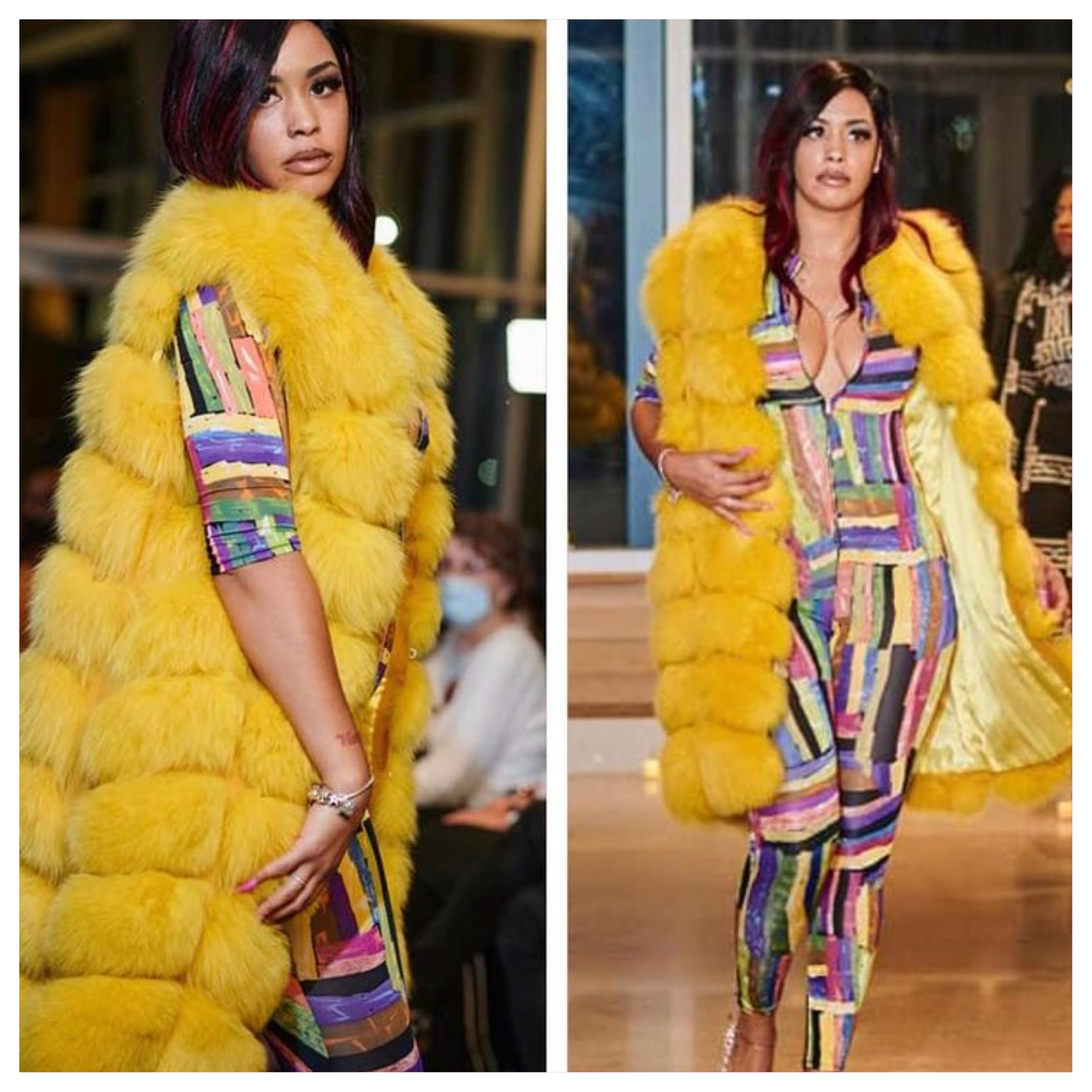 Yellow fox vest size M 8-10